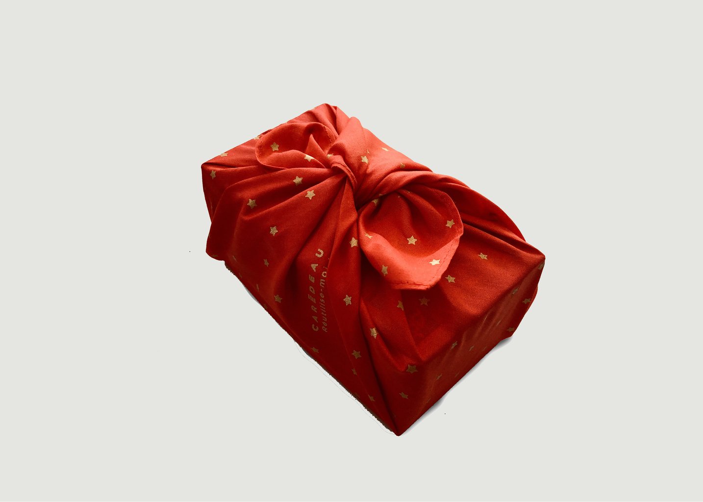 l'exception Papier cadeau réutilisable Mes P'tites Etoiles Rouge Carédeau
