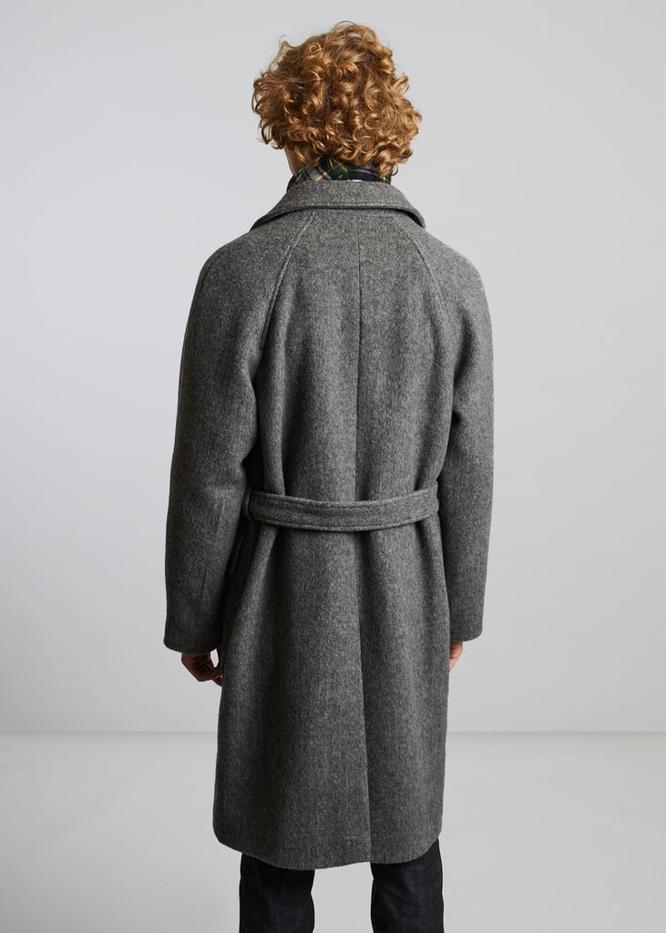 L'exception Pardessus Oversize En Laine Fabriqué En France Gris L'Exception Paris
