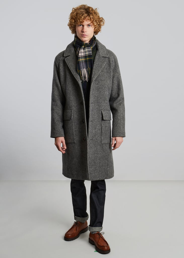 L'exception Pardessus Oversize En Laine Fabriqué En France Gris L'Exception Paris