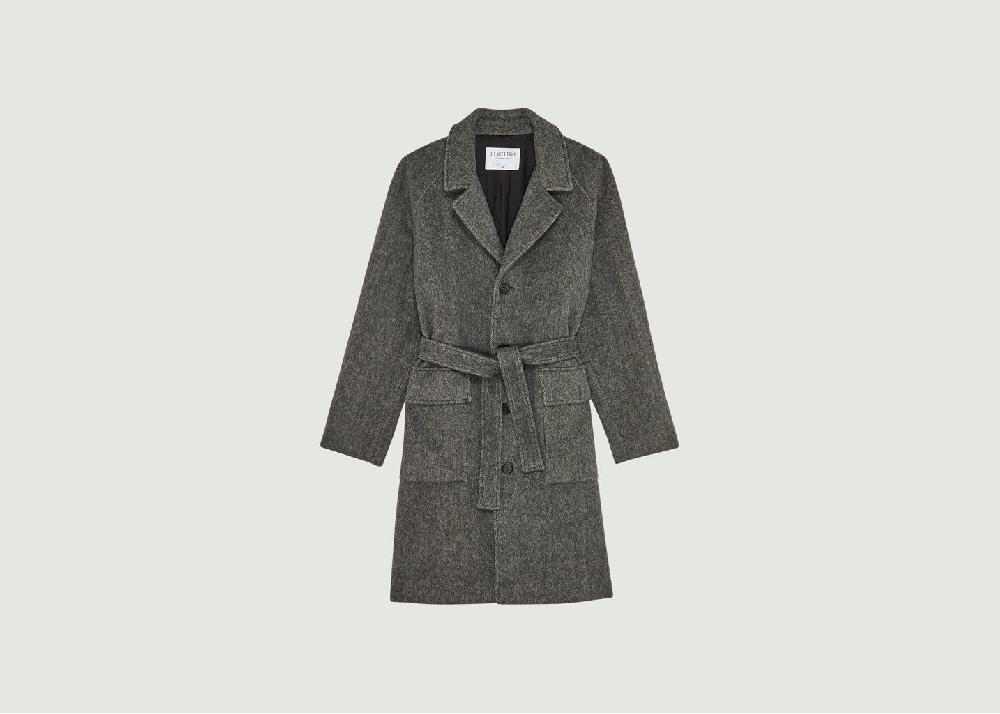 l'exception Pardessus oversize en laine fabriqué en France Gris L'Exception Paris