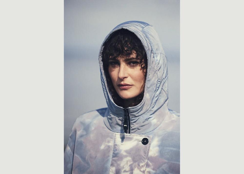 L'exception Parka Oversize Maritime Bleu Maison Lener