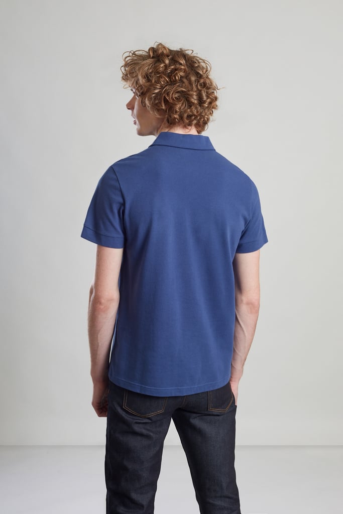 L'exception Polo Brodé Oiseaux Bleu Marine L'Exception Paris