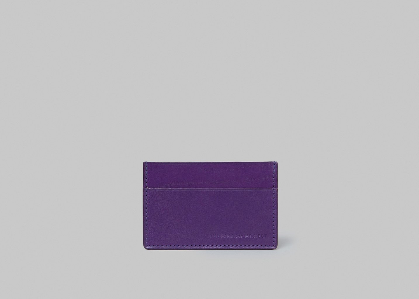 l'exception Porte Cartes Violet The Faraday Project