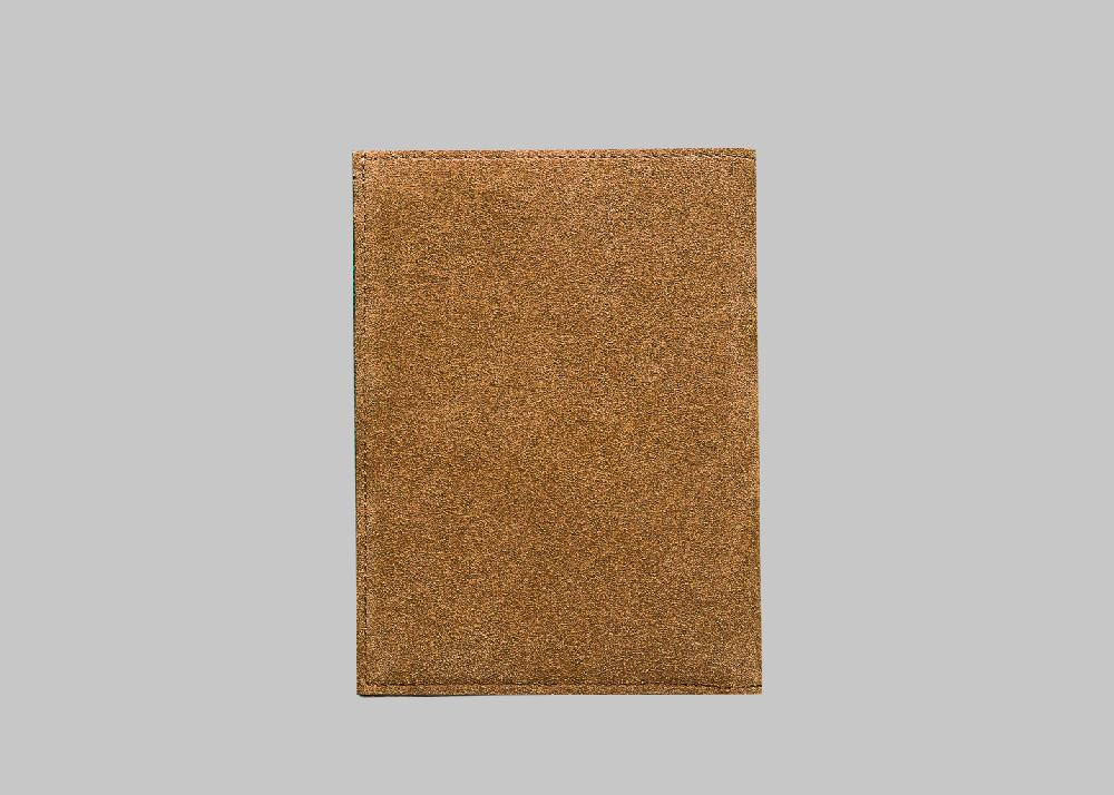 l'exception Porte Feuille Suedine Marron March LA.B