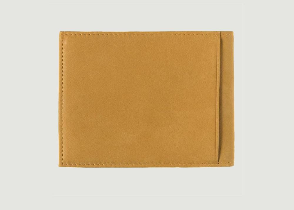 L'exception Portefeuille Arthur Sans Rabats Jaune Larmorie