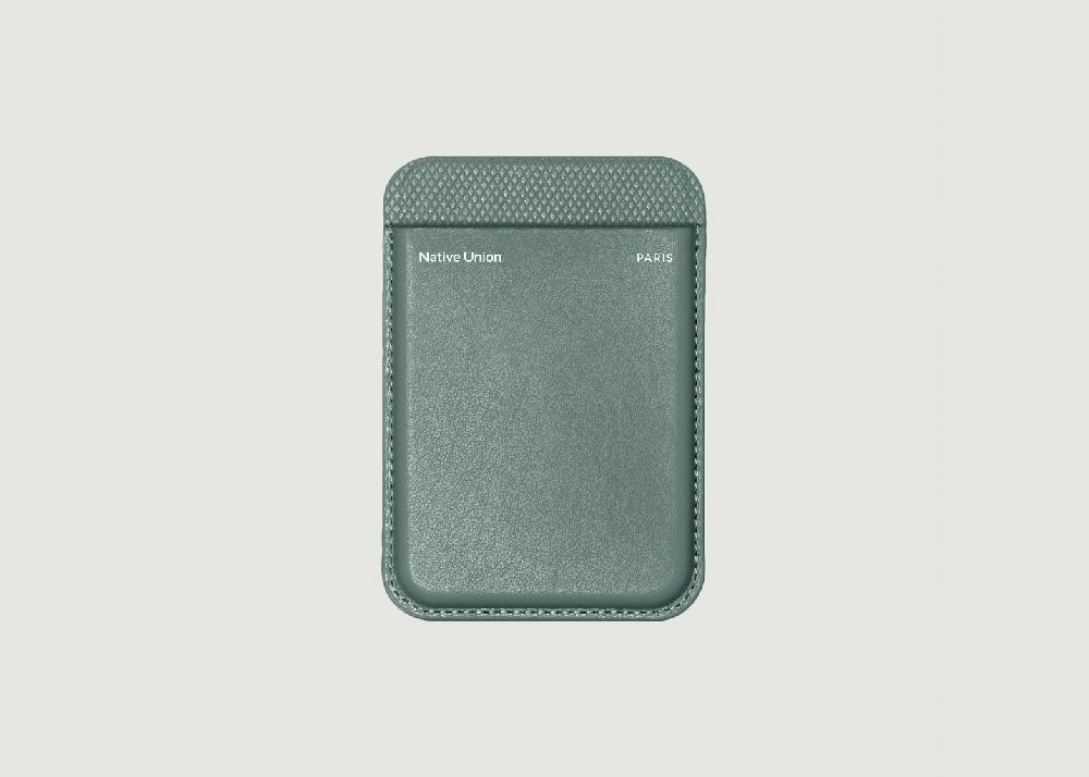 l'exception Portefeuille Classique Magnétique Vert Native Union