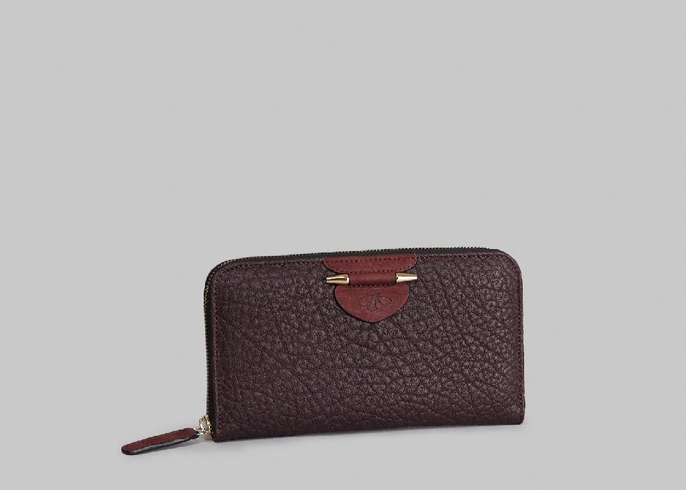 L'exception Portefeuille Eugène Médoc Marron Ephyre