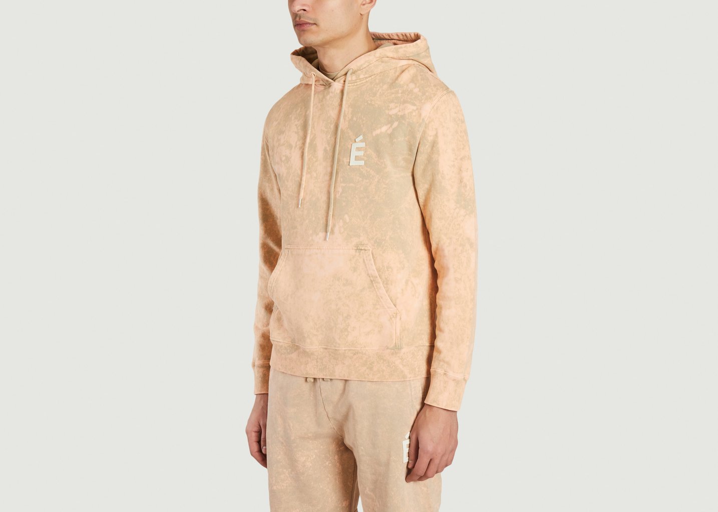 L'exception Pull à Capuche Patch Beige Etudes Studio