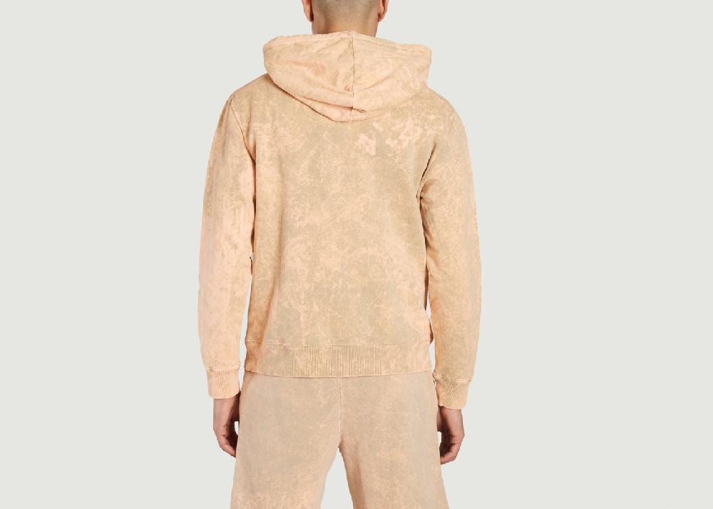 L'exception Pull à Capuche Patch Beige Etudes Studio