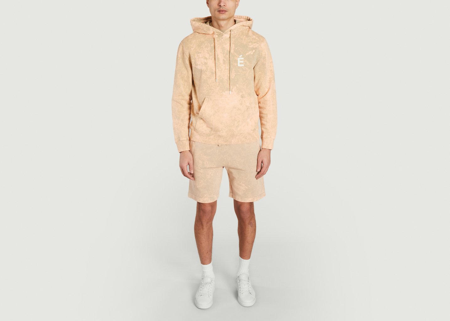 L'exception Pull à Capuche Patch Beige Etudes Studio