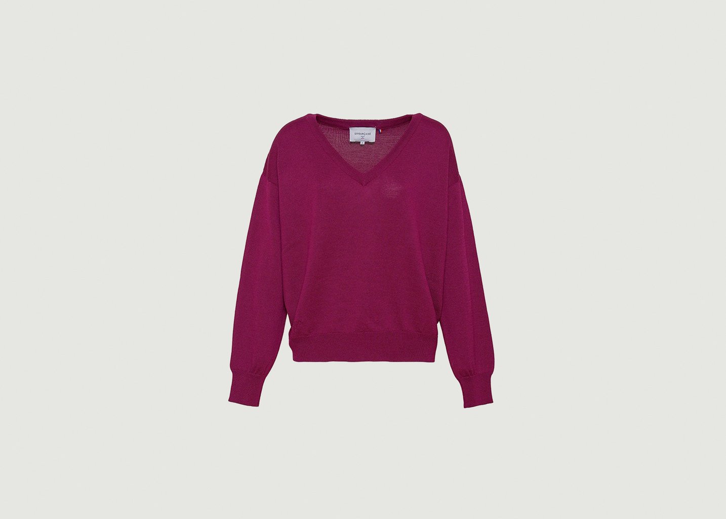 l'exception Pull Aglaé Violet Lafrançaise Mailles in France