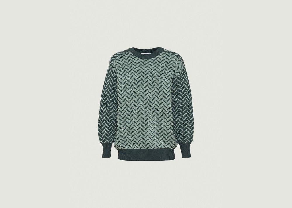 l'exception Pull Cindy Vert Sapin Lafrançaise Mailles in France