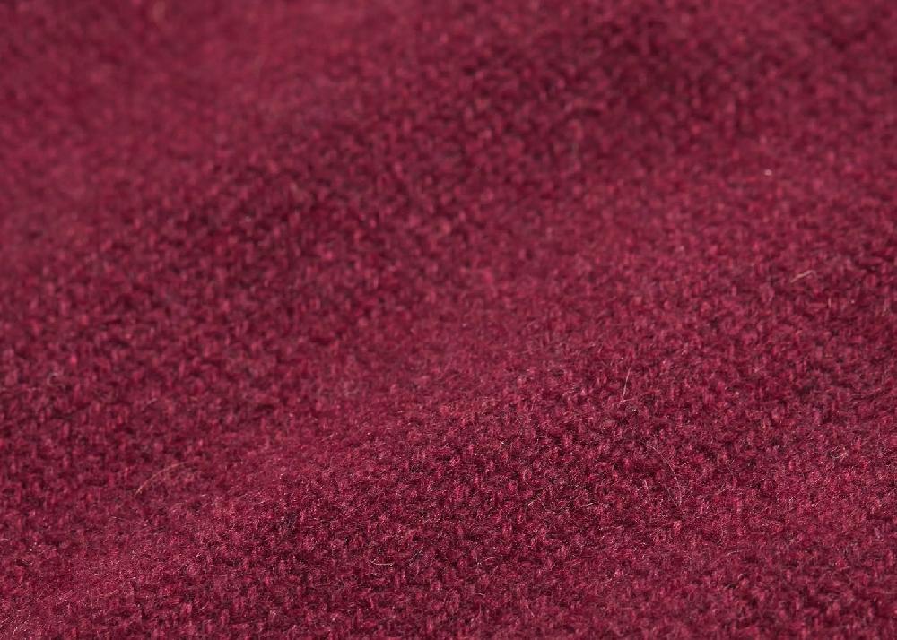 L'exception Pull Col Rond En Cachemire Bordeaux Tricot