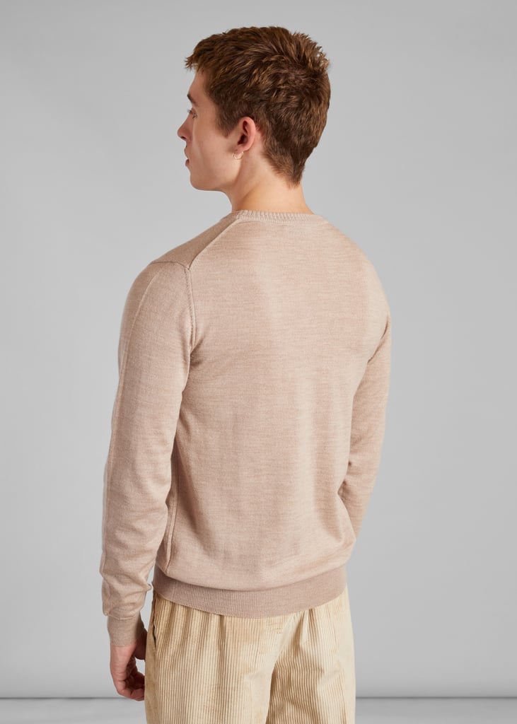 L'exception Pull Col Rond En Laine Mérinos Beige L'Exception Paris