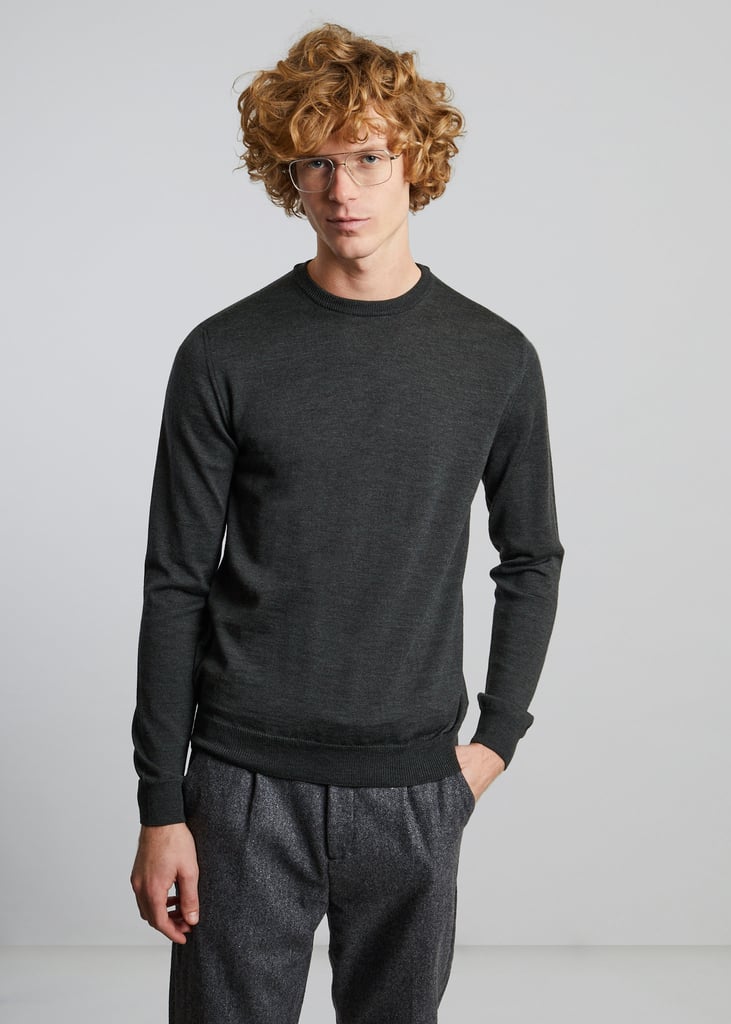 L'exception Pull Col Rond En Laine Mérinos Khaki L'Exception Paris