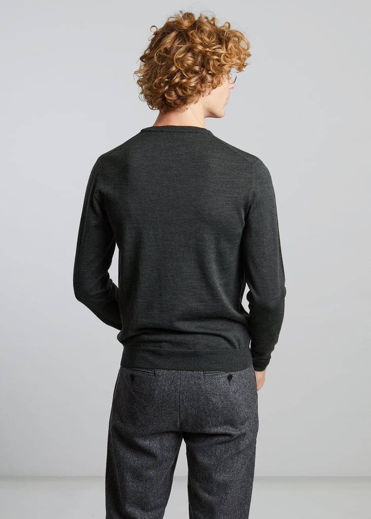 L'exception Pull Col Rond En Laine Mérinos Khaki L'Exception Paris