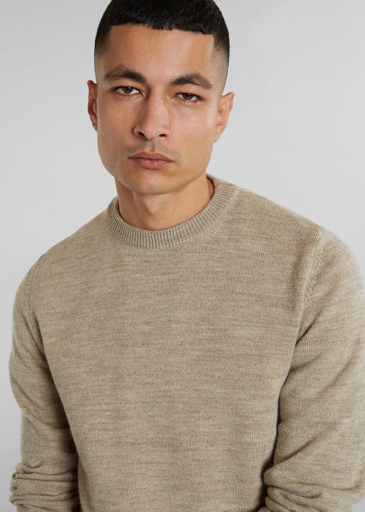 L'exception Pull Col Rond En Laine Shetland Ecru L'Exception Paris