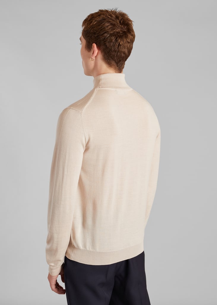 L'exception Pull Col Roulé En Laine Mérinos Crème L'Exception Paris