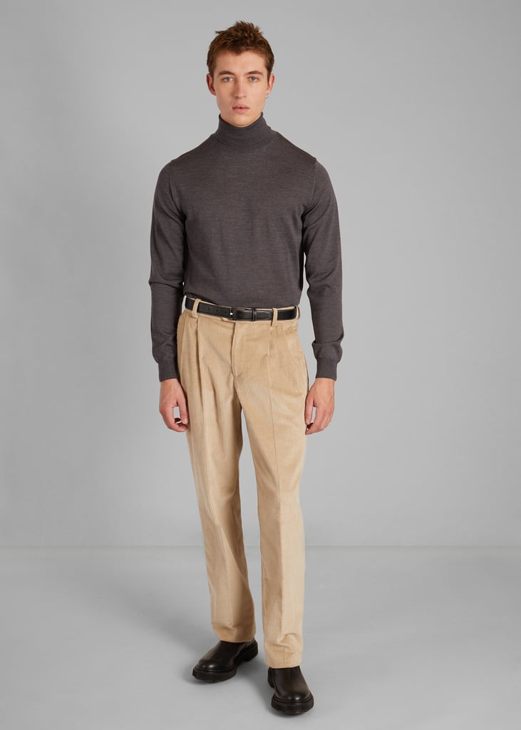 L'exception Pull Col Roulé Mérinos Anthracite L'Exception Paris