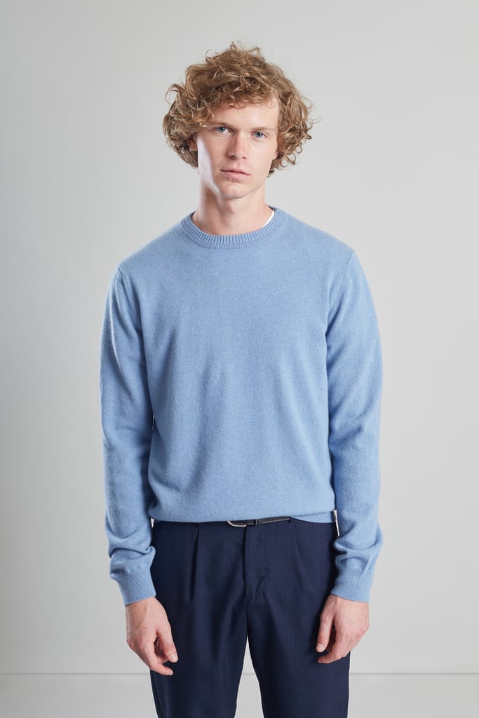 L'exception Pull En Cachemire Et Laine Mérinos Bleu Clair L'Exception Paris