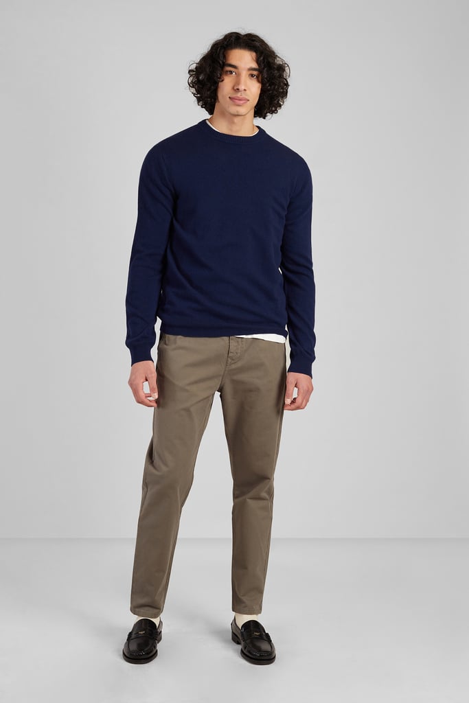 L'exception Pull En Cachemire Et Laine Mérinos Bleu Marine L'Exception Paris