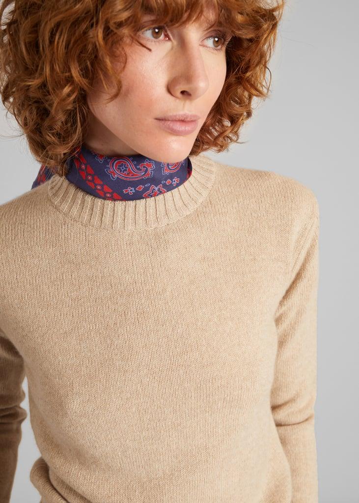 L'exception Pull En Cachemire Recyclé Sable L'Exception Paris