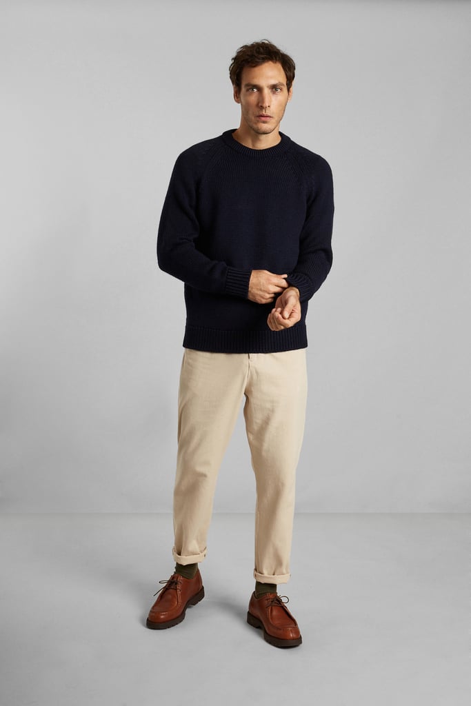 L'exception Pull En Laine Italienne Made In France Bleu Marine L'Exception Paris