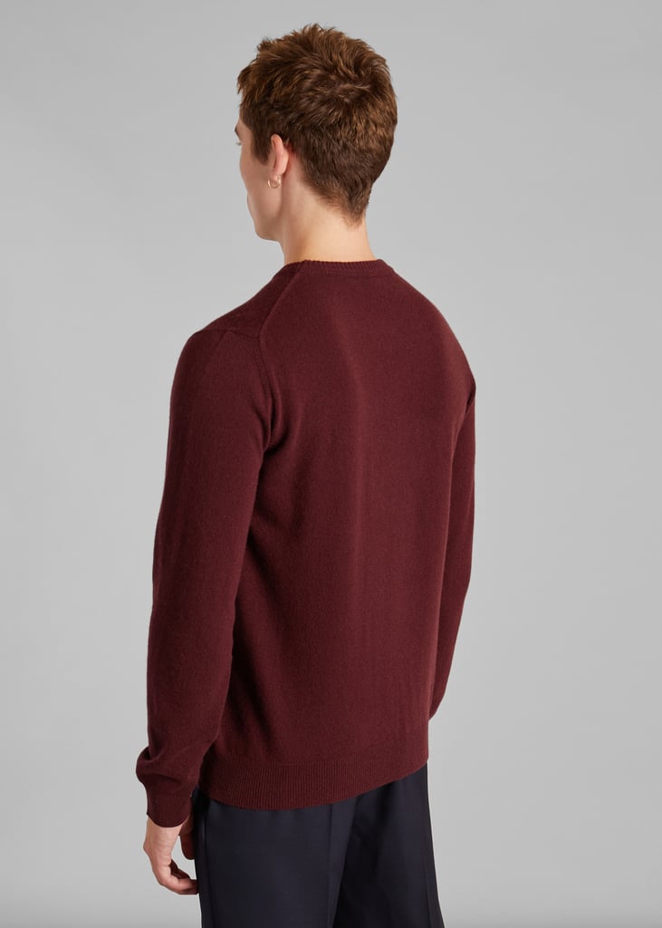 L'exception Pull En Laine Merinos Et Cachemire Bordeaux L'Exception Paris