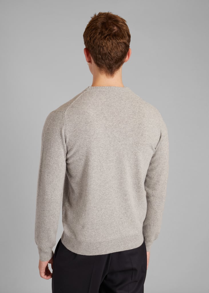 L'exception Pull En Laine Merinos Et Cachemire Gris L'Exception Paris