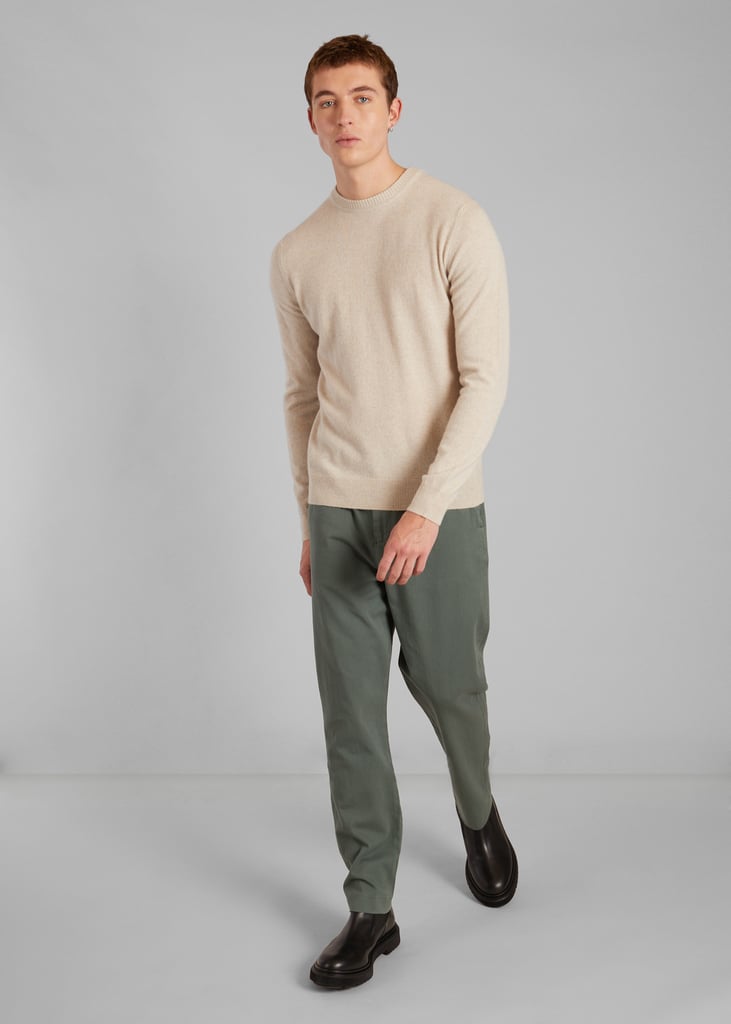 L'exception Pull En Laine Merinos Et Cachemire Sable L'Exception Paris