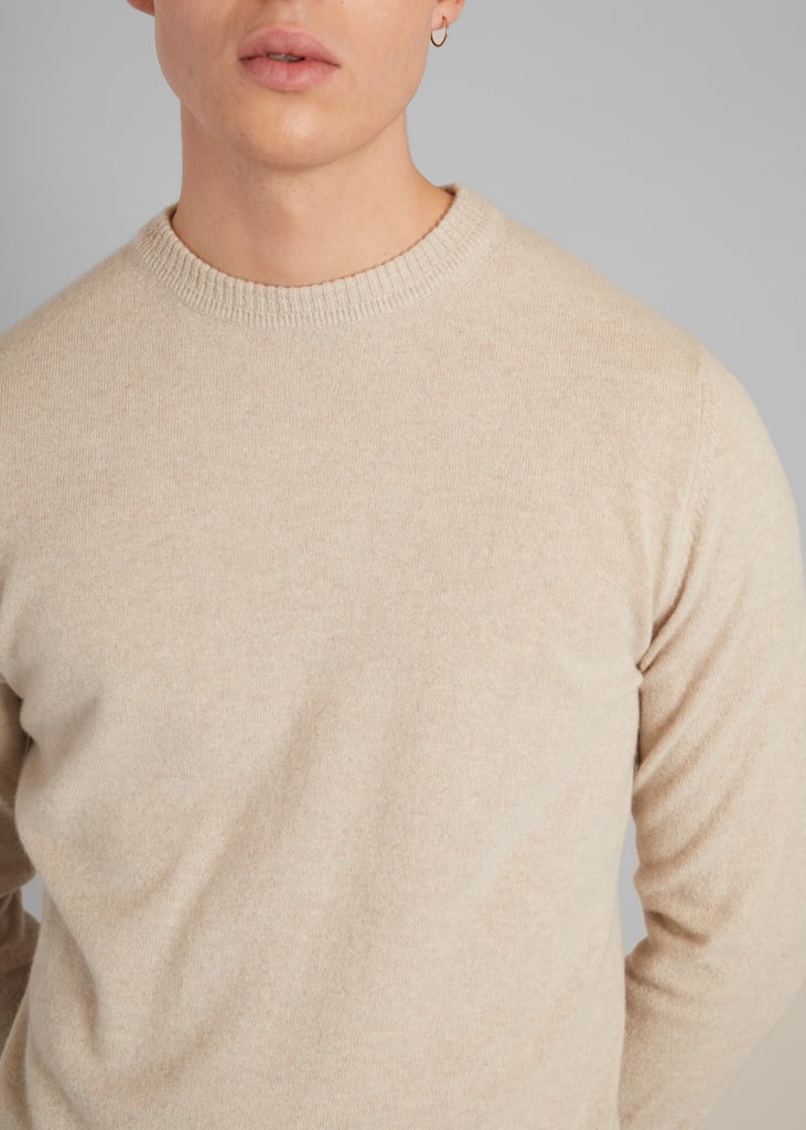 L'exception Pull En Laine Merinos Et Cachemire Sable L'Exception Paris