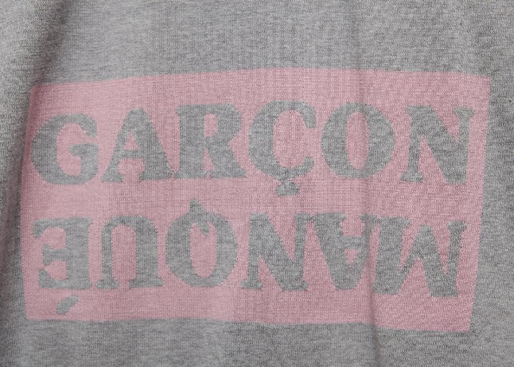L'exception Pull Intarsia Garçon Manqué Gris Sonia By Sonia Rykiel