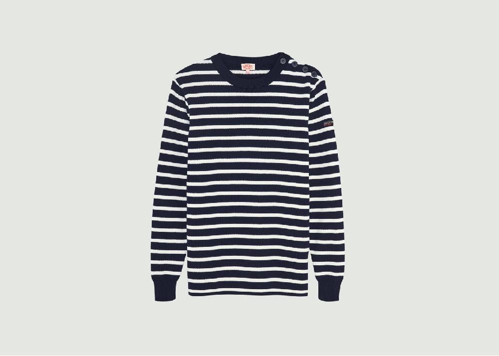 l'exception Pull marin collaboration 10 ans L'Exception x Armor Lux Bleu Marine L'Exception Paris