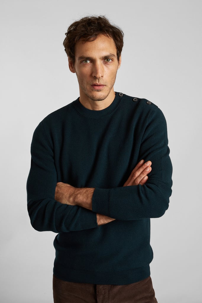 L'exception Pull Marin En Laine Mérinos Extrafine Vert Sapin L'Exception Paris