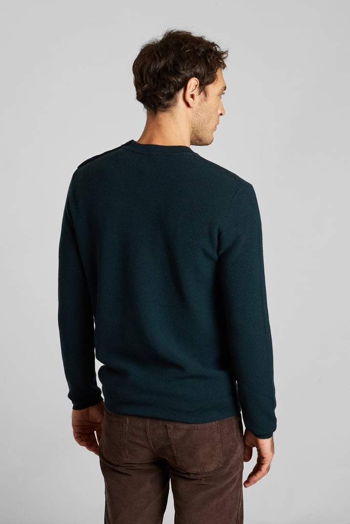 L'exception Pull Marin En Laine Mérinos Extrafine Vert Sapin L'Exception Paris