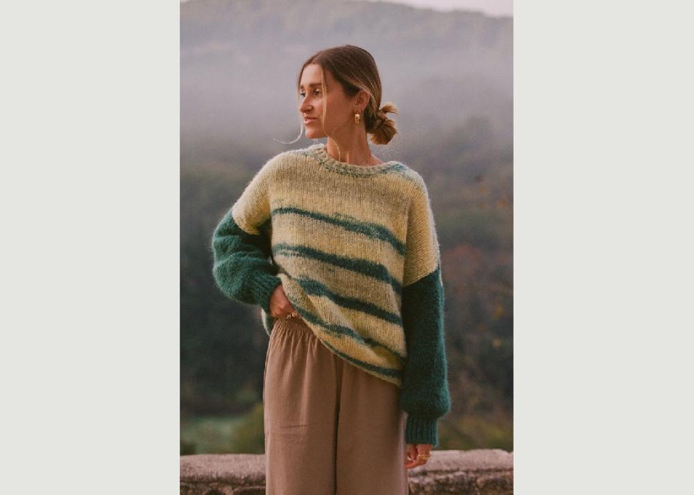 l'exception Pull Marlène Rougier x Nénés Multicolore Nénés Paris