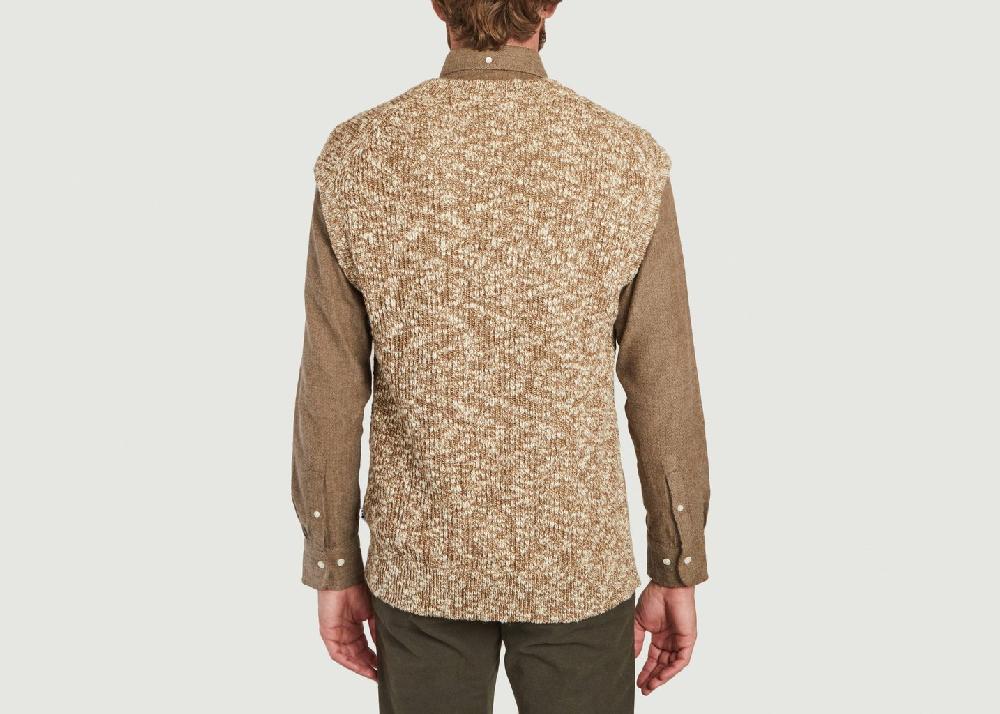 L'exception Pull Sans Manche En Coton Mouliné Jesse 6454 Cigare No Nationality 07