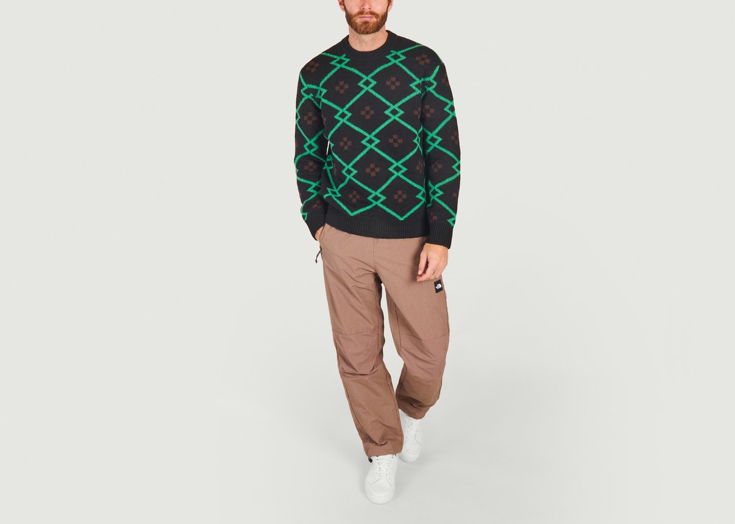 L'exception Pull Tricoté Seren 11250 Vert Samsoe & Samsoe