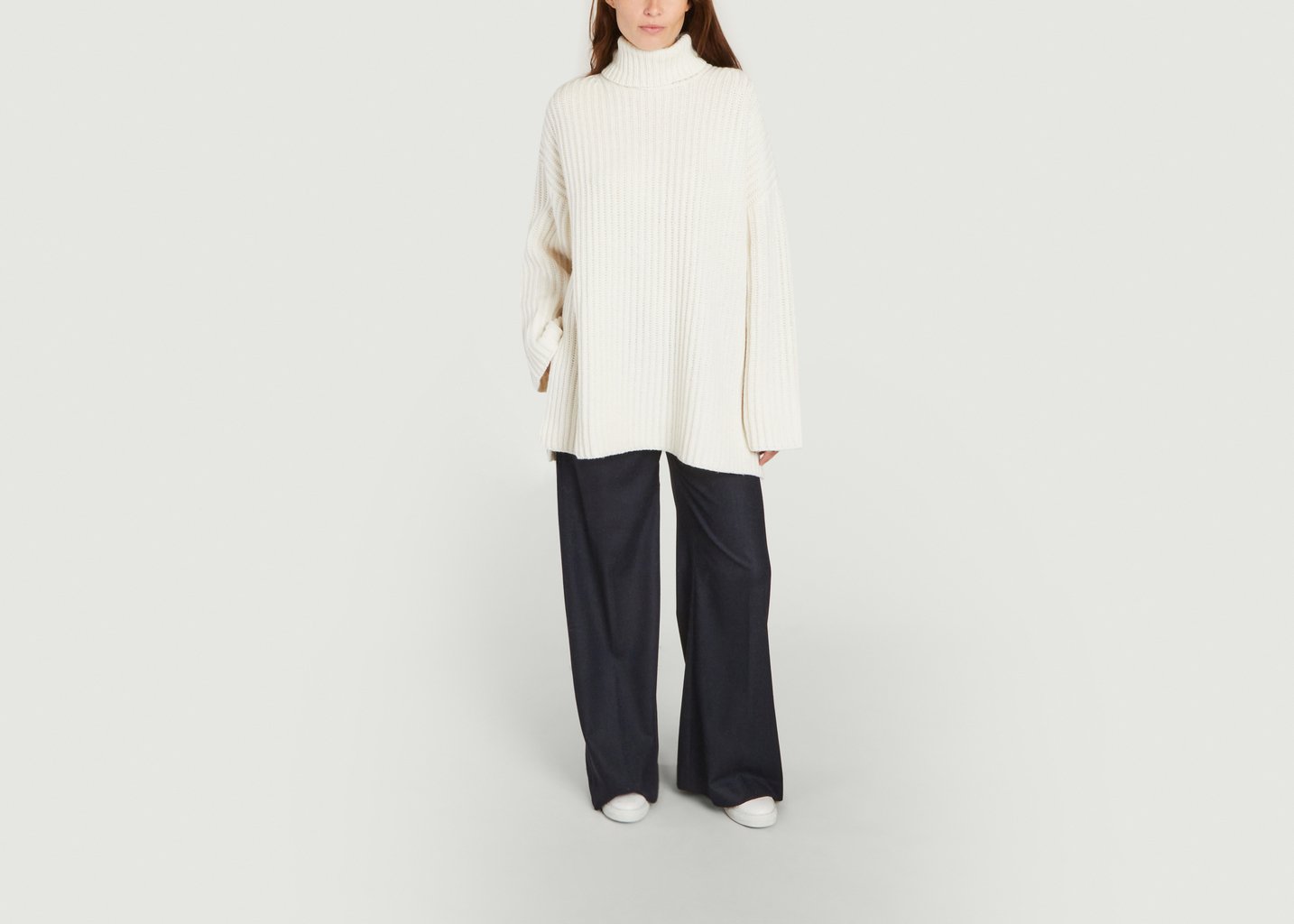 L'exception Pull Tunique Keiko 11250 Ecru Samsoe & Samsoe