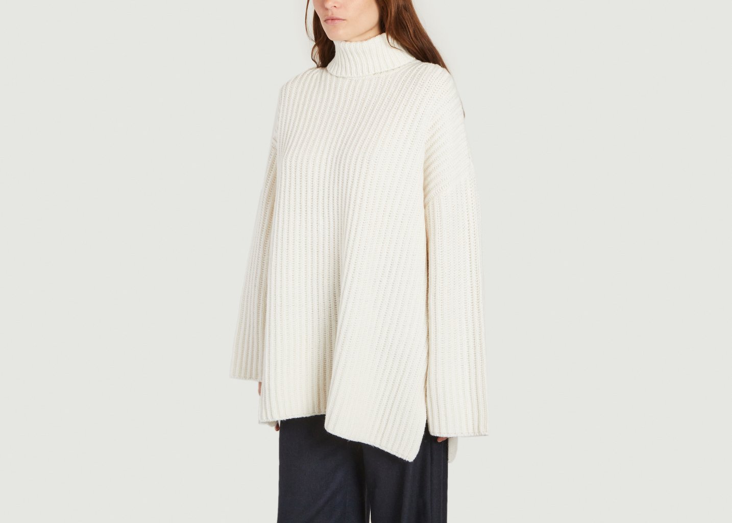 L'exception Pull Tunique Keiko 11250 Ecru Samsoe & Samsoe