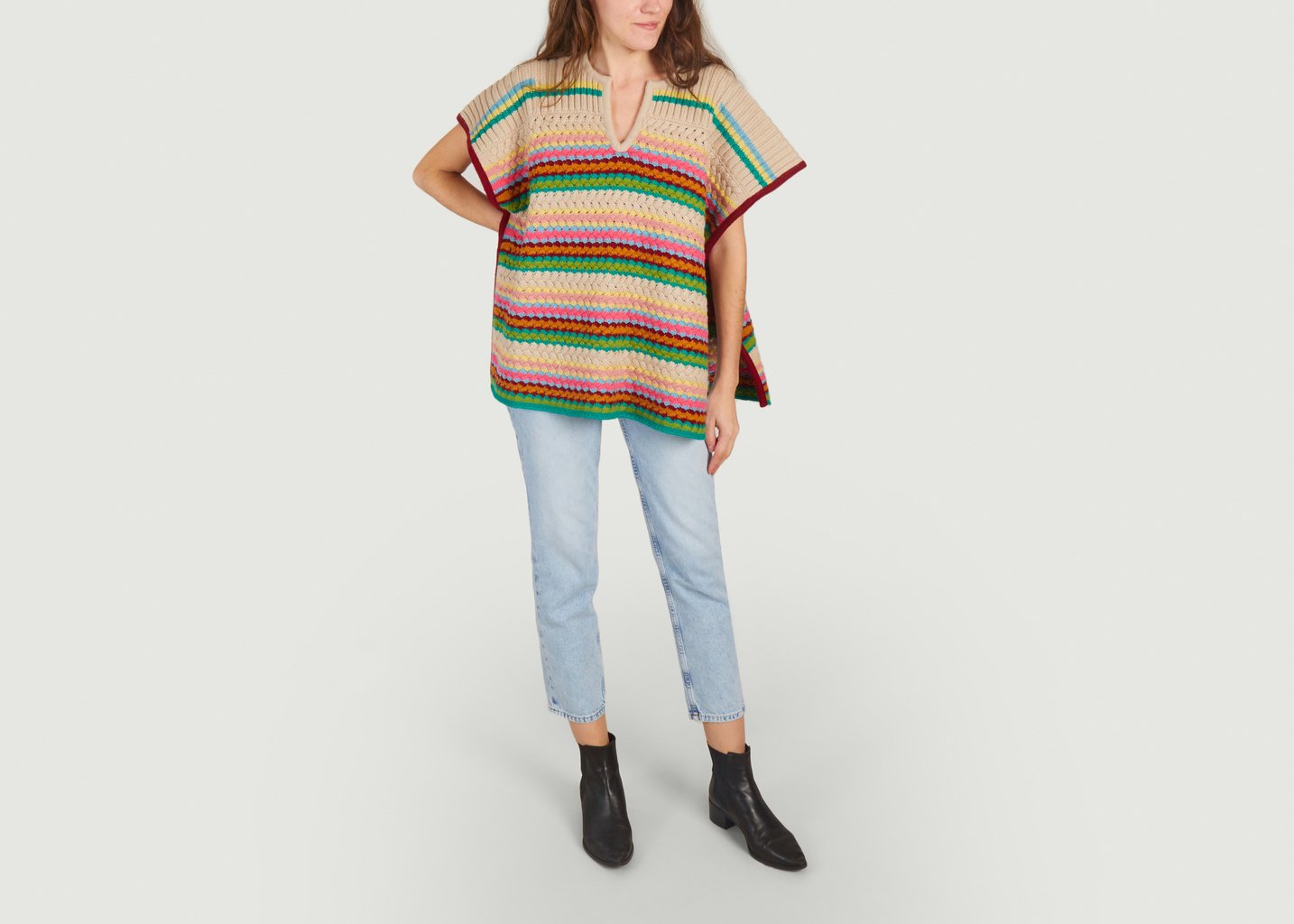 L'exception Pullover à Rayures Multicolore See By Chloé