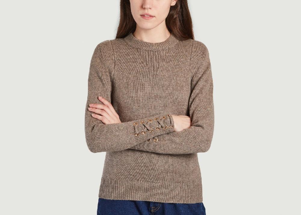 l'exception Pullover Keane Jumper Marron Glacé Ba&sh