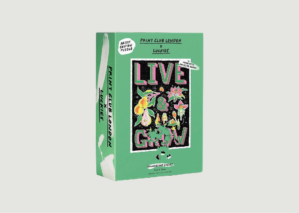 l'exception Puzzle Print Club Multicolore Luckies of London