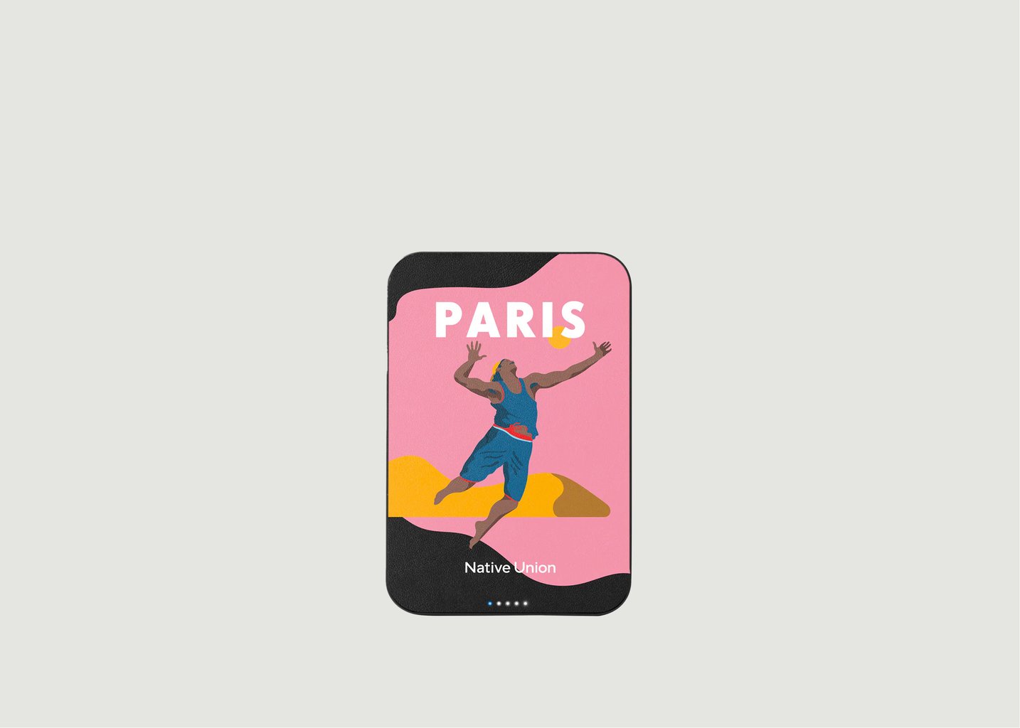 l'exception (Re)Classic Power Bank Magnetic Emilie Sarnel Limited Edition Rose Native Union