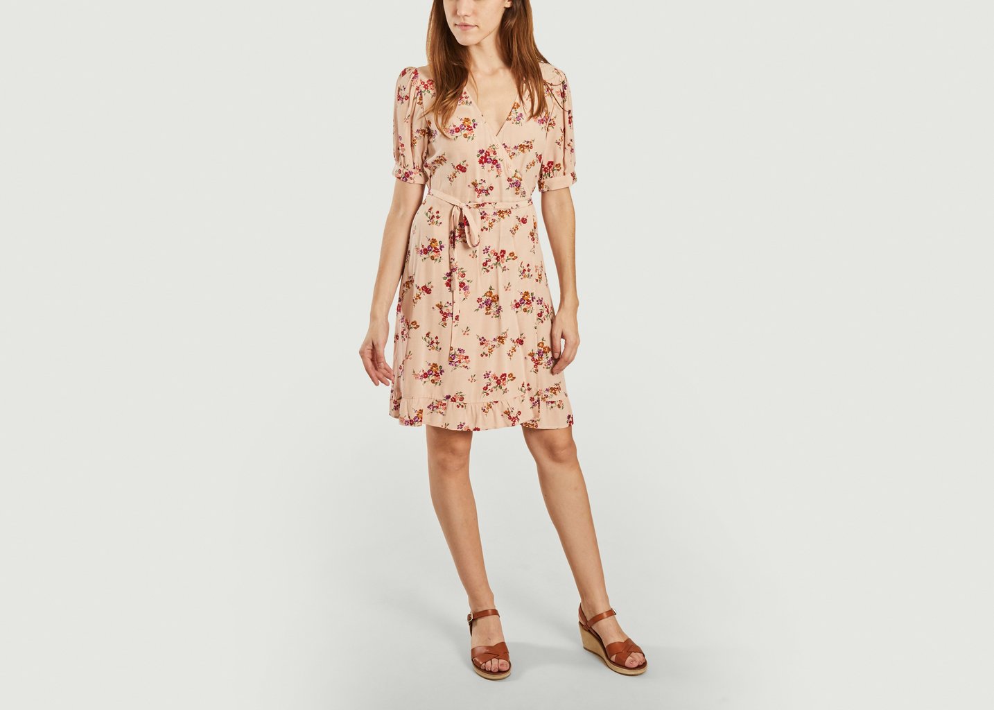 L'exception Robe à Fleurs Aurora Poudre Jolie Jolie