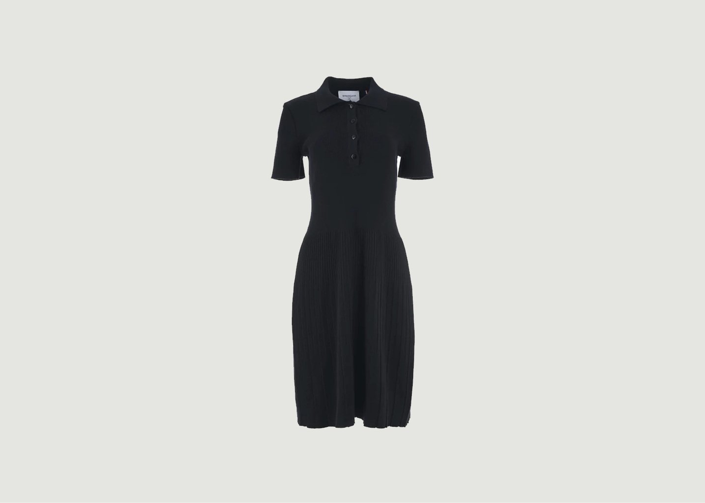 l'exception Robe Bess Noir Lafrançaise Mailles in France