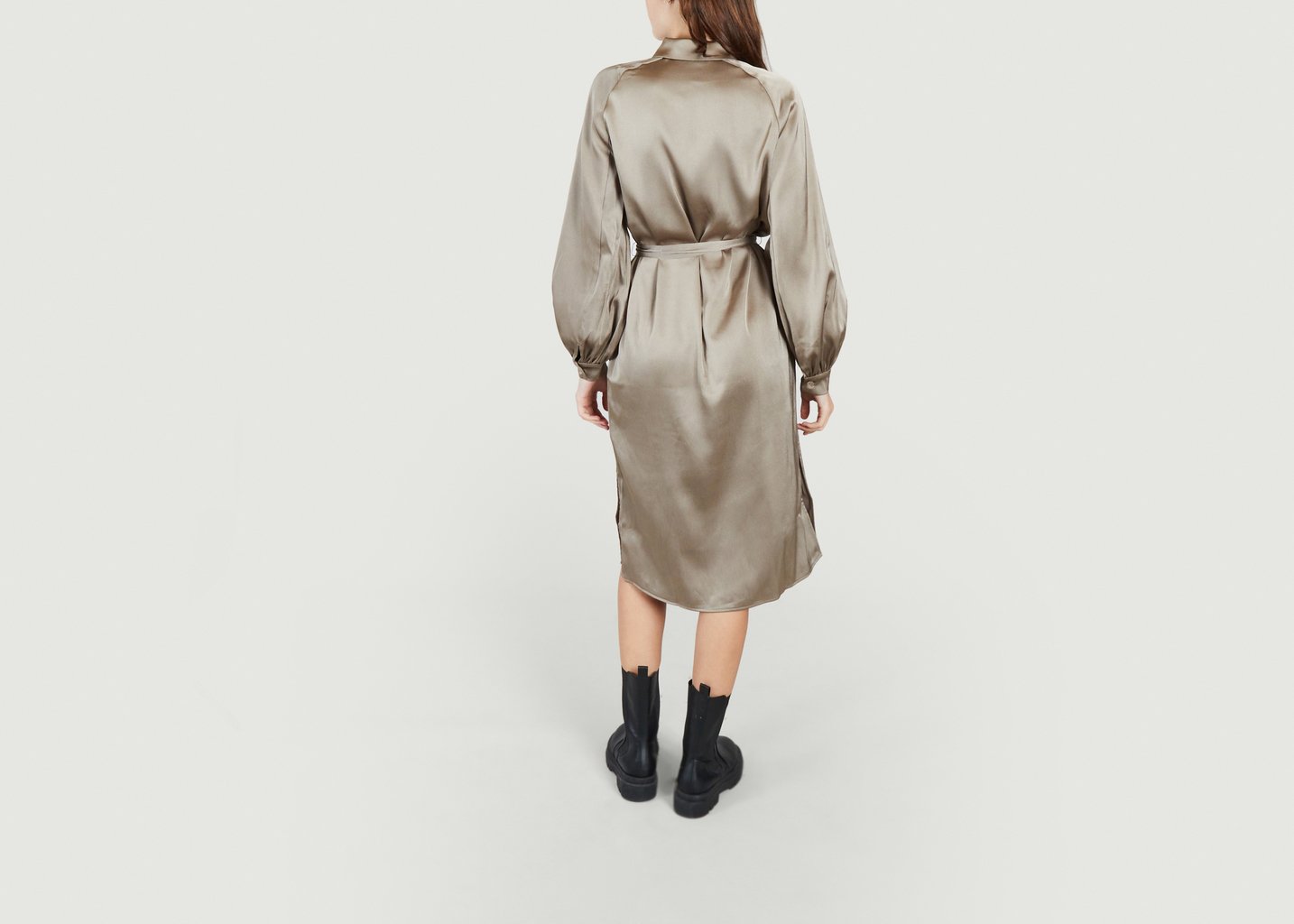 L'exception Robe Chemise Nika 13096 Naturel Samsoe & Samsoe