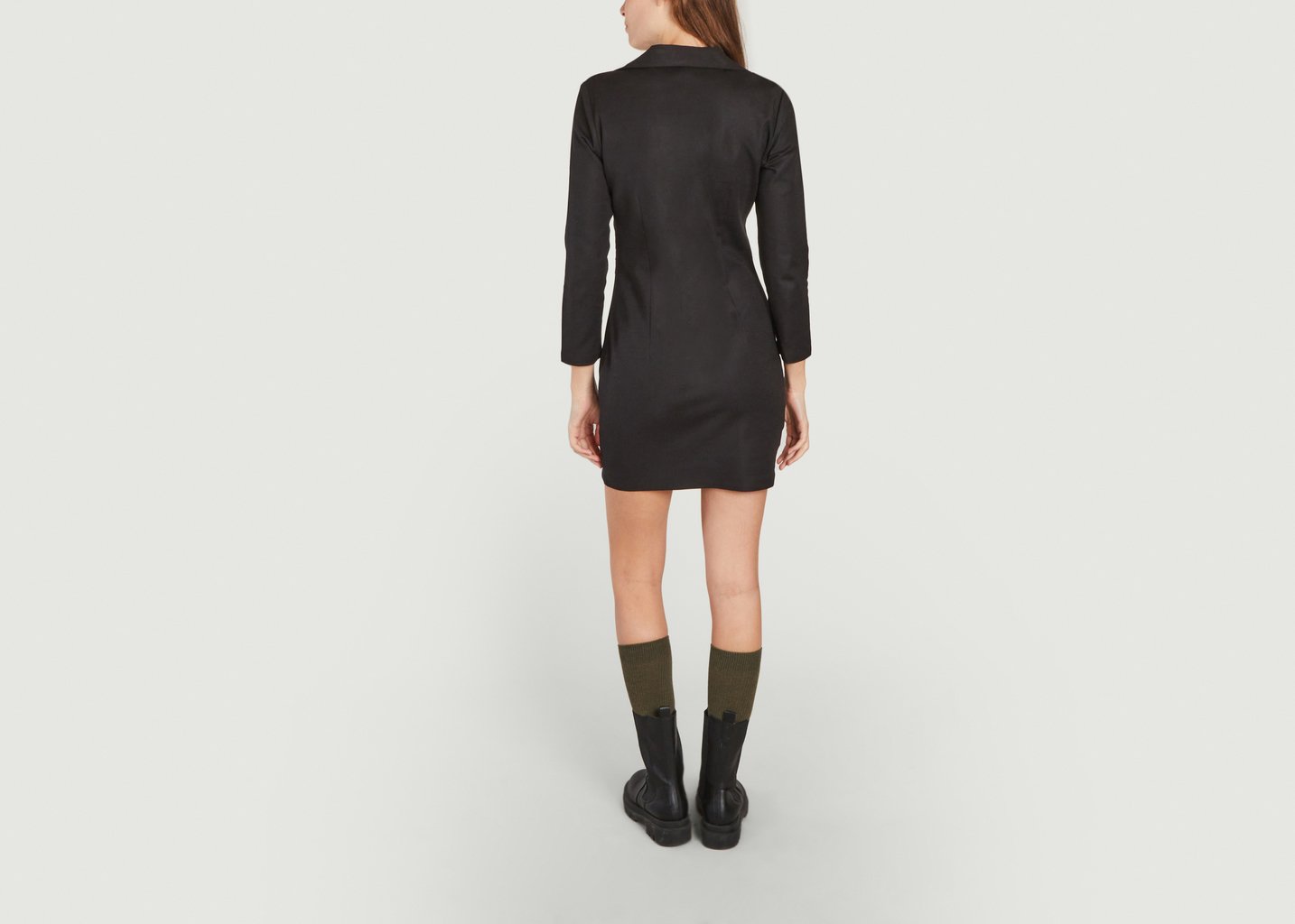 L'exception Robe Courte Ajustée Numm Noir Second Female
