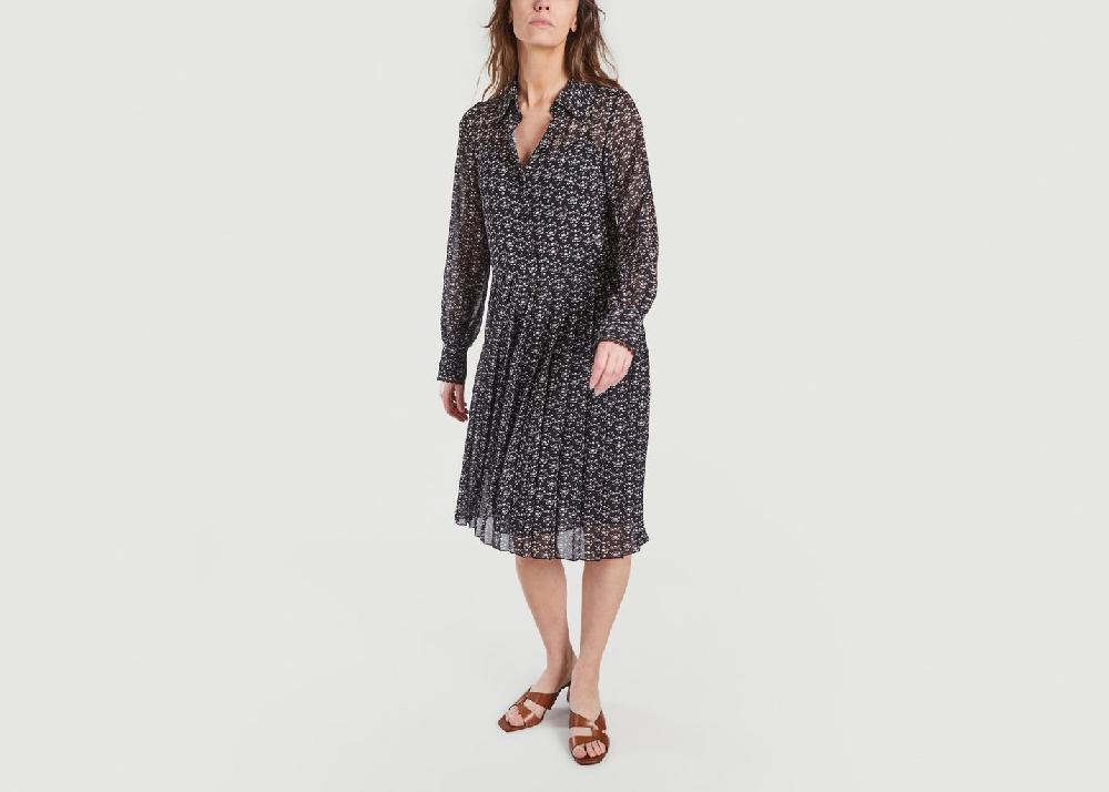 L'exception Robe Georgette Multicolore See By Chloé