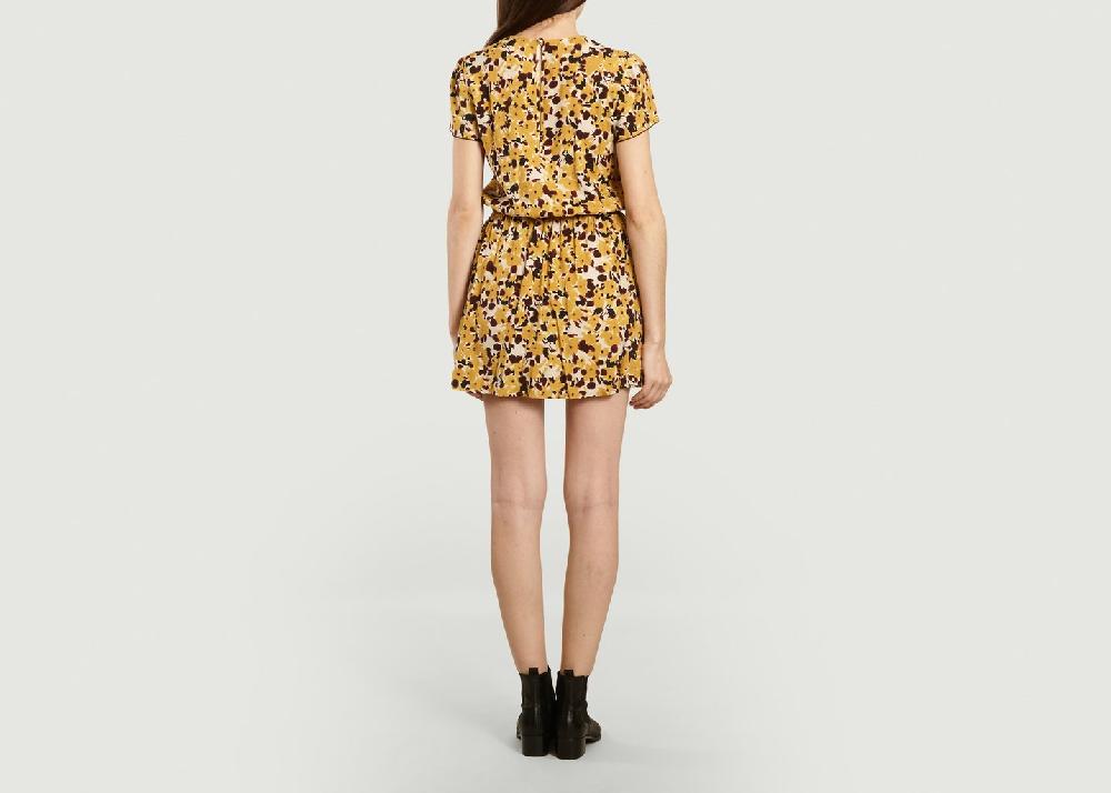 L'exception Robe Imprimé Fleuri Landa Curry Bellerose